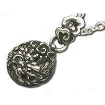 Amazon | 雲龍鏡ペンダントトップ [和風シルバーアクセサリーLOVECRAFT  