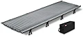 FIELDOOR アウトドアコット エアクッションタイプ 【グレー】 コンパクト ロータイプ エアーマット ポンプ搭載 耐荷重150kg 簡単組立