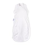 The Gro Company Snug New Born Grobag/Swaddle (5-12 Lbs, White/Light) by The Gro Company