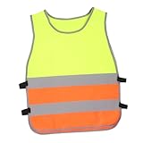 [TOGEVAL] 子供用 反射 ベスト キッズ 反射 安心 ベスト セキュリティ ベスト 安心 反射 ベスト 安心 ベスト ポケット付き ベスト 子供用 高視認性 ベスト キッズ ベスト アウトドア