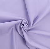 KIYOHARA シーチング 生地 無地 約108cm×1Mカット Col.LV ラベンダー TY17A-1M