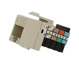 Levitonカテゴリ5 QuickPortコネクタ、Cat 5 41108-RT5 1