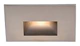 WAC Lighting WL-LED100F-C-BN 277V Horizontal Step Light, White 3000K [並行輸入品]