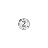 ＳＥＩＫＯ　電波掛時計　カレンダー付　直径３５０×４５　Ｐ枠　白パール KX357W