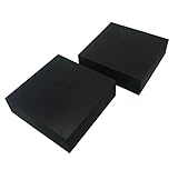 CRゴム ゴムブロック 2個セット 厚さ30mm×幅100mm×長さ100mm