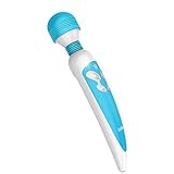 女性用7モード振動マッサージ機　オナニースティック　G-スポットを刺激する　防水　高品質　安全　無毒　軽量　[アダルト]　充電式/電池　青色