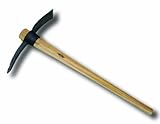 Nupla 33797 5 lbs Pick Mattock with 36 Straight Hickory Pick Handle by Nupla