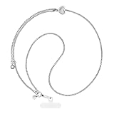 [CASETiFY] メタルハートクロスボディチェーン - シルバー