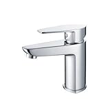 Ruvati RVF3106CH Voda Single Hole Bathroom Faucet, Polished Chrome [並行輸入品]