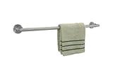 Dynasty Hardware DYN-4002-SN Manhattan 24" Single Towel Bar Satin Nickel [並行輸入品]