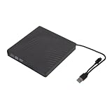 ブルーレイプレーヤー 外付けDVDドライブボックス USB3.0 Type C 光学ドライブ外付けエンクロージャ DVD光学ドライブエンクロージャ ノートパソコン用バーナー HDRサポート(9.5mm)