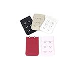 Gespout ブラジャー延長ホック 2段5色 スッキリホック カラフル リラックスフック 調整ホック ブラエクステンダー 人気 5枚組