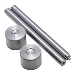 KUKU工房 バネホック打ち具 打ち台 4点セット (12mm専用)