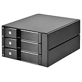 SilverStone 3.5インチSAS 12G / SATA 6 Gbit/s HDD*3 リムーバブルケース SST-FS303-12G