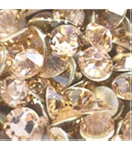 Amazon | スワロフスキー ラインストーン【ss7】【ライトピーチ