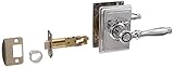 Schlage Lock Company F40BIR625ADD Polished Chrome Privacy Birmingham Privacy Door Lever Set with the