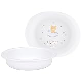 スケーター(Skater) ベビー食器 小皿 子供用 5ヵ月頃~ 抗菌 プラスチック製 290ml リラックマ ベビー XP25AG-A