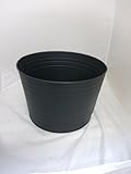 IKEA SOCKER 50237335  鉢カバー ブラック　 亜鉛メッキ