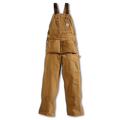 Carhartt オーバーオール BRN 30 X 32 CarHartt(カーハート