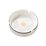 CXQ クリエイティブファッションシンプルなパーソナリティ漫画のトレンドトランペットセラミック灰皿