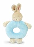 Bunnies By The Bay Bunny Ring Rattle, Blue by Bunnies By The Bay [並行輸入品]