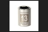 Searsブランド管理Corp CM Sckt 3 / 8dr 13 mm 6pt、シアーズブランド管理Corp