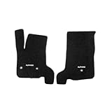 アルファード30系 フロアマット カーマット 専属車種カスタム 日本仕様 全包囲デザイン カシミヤ素材 絨毯 カーレザー 傷防止 汚れ防止 中間席 サードシート [並行輸入品]（アルファード30系、前席）