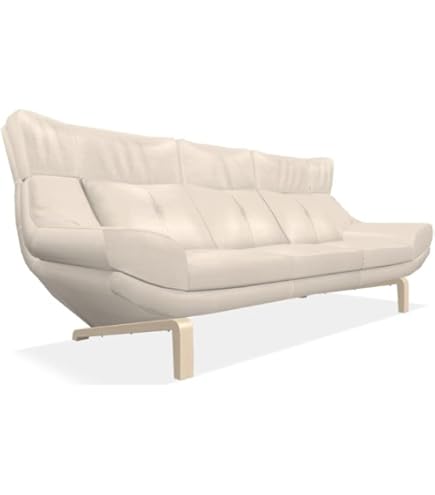 Amazon｜カリモク家具 ZU34モデル 本革張 2人掛椅子（大） 【ZU3412HB