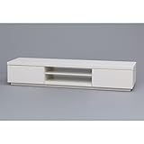 アイリスオーヤマ テレビ台 薄型 ローボード ボックス 幅150×奥行38.8×高さ28.2cm オフホワイト BAB-150