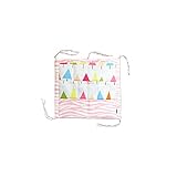 (Newox) ウォールポケット ベッドサイド 収納ポケット 収納用品 収納袋 壁掛け収納 ベビーベッド掛け 小物収納 インテリア 可愛い 出産祝い (カラー森)