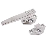 B Blesiya 耐食性窓ウィンドウファスナー　ドアハッチ　高品質　ステンレススチール製 160 x 18 mm