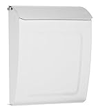 Aspen Locking Wall Mount Mailbox, Letterbox, Postbox White by ARCHITECTURAL MAILBOXES [並行輸入品]