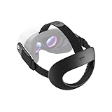 KIWI design Quest 3/3Sに対応 ヘッドストラップ K4 Flex Comfort Lite ヘッドストラップ 軽量&快適 寝ながら使える 極フィット大型カーブヘッドレスト 高反発PU&適応型フォーム 折り畳み可 V睡に最適 調整可能 クエスト3/3s ヘッドストラップ ブラック