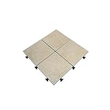 ソフトクリーム／タイルパネル デッキパネル ベランダタイル 30×30 タイル パネル ガーデン ガーデニング ジョイントパネル 施工 ベランダ バルコニー