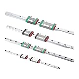 ミニチュアリニアスライドガイド MGN12C L 100mm-1000mm ミニチュア リニア レール スライド ベアリング リニア ガイド キット(750mm)