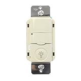 Greengate vnlw-p-1001-mv-n-v VacancyセンサーW / Nightlight、PIR、120 / 277 V、アイボリー