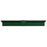 Buildersエッジ060010965028 65 5 / 8 " x 9 "フラットパネルウィンドウヘッダー028、フォレストグリーン