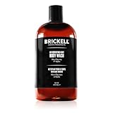 メンズ ミント ボディウォッシュ 473ml (Brickell Men's Products) オーガニック メンズ スキンケア アメリカ製【Amazon.co.jp 限定】