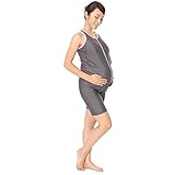 マタニティー・Yバックセパレート水着 グレー F