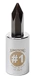 Armstrong 11-821 3/8-Inch Drive Phillips Screwdriver Socket 1 by Armstrong [並行輸入品]