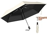 MOTIFUN 折りたたみ傘 日傘 自動開閉 超軽量 205g UVカット100 完全遮光【直径98cmｘ炭素繊維6本骨】耐風 晴雨兼用 2