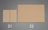 エスコ 140x70x2mm硬質フェルト(2枚) EA979AB-21