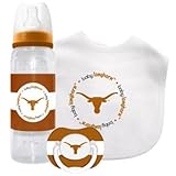 Caseys Distributing 1279901382 Texas Longhorns Baby Gift Set