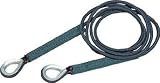 TRUSCO セフティパワーロープ 両端シンブル入 12mmX2m SP122C