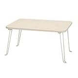 ウッドテーブル テーブル ローテーブル カラー：アイボリー