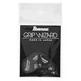 Ibanez 滑り止め素材を使用したピック Grip Wizard Series Rubber Grip Pick 0.8mm ブラック 6枚パック PA16MRG-BK