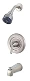 Pfister Universal 1-Handle Tub & Shower Trim for Delta in Brushed Stainless Steel [並行輸入品]