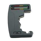 B Blesiya デジタルLCD電圧チェッカー　AA/AAA/C/D/9V 1.5V適用　バッテリ電圧テスター　　　