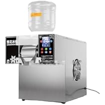 Rosoy スノーフレーク製氷機 ブラック Amazon.co.jp: Rosoy スラッシュマシン スノーフレーク製氷機