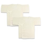 オーパス ガーゼ 短肌着 オーガニックコットン 綿100% 2枚セット 外縫い